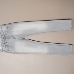 Denizen by Levi's Gray Acid Wash 216 Skinny Jeans 32x34